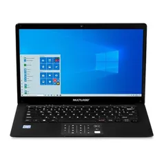 [AME R$798] Notebook Multilaser PC270 Legacy Book Intel Celeron 4GB 64GB W11 14'' Preto + Office 365