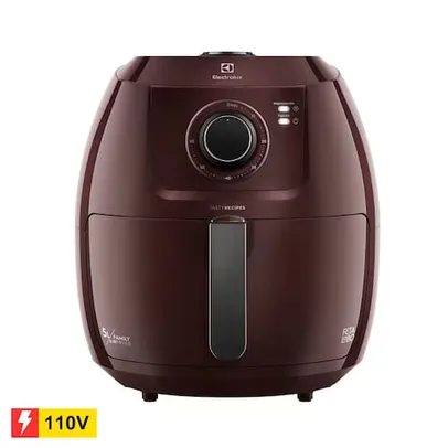 [REEMBALADO] Fritadeira Elétrica Air Fryer Electrolux EAF51 5L – Dark Red 110V - 110V