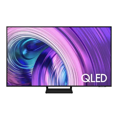 Smart TV Samsung 55" QLED 4K 55Q70A Modo Game Processador IA Som em Movimento Virtual Tela sem limit