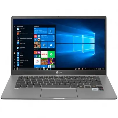 Notebook LG Gram 14Z90N Intel Core i5-1035G7, 8GB, SSD 256GB, Windows 10 Home 14 