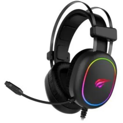 Headset Gamer Havit H2016D, RGB, Drivers 50mm | R$114