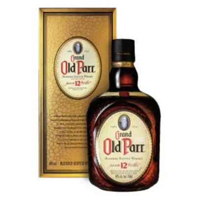 Whisky Old Parr 750ml R$90