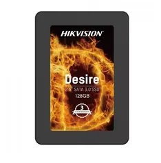 SSD Hikvision Desire, 128GB, SATA III, Leitura 500MBS e Gravação 370MBs, HS-SSD-E100/128G/DESIRE