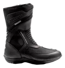 Bota Texx Strike V2 Preta Masculina Motociclista Outlet 