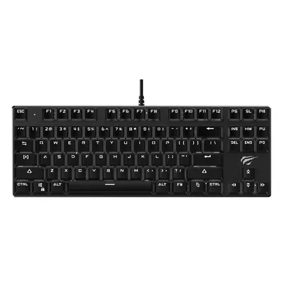 Teclado Mecânico Havit, Switch Azul, ABNT-2, Black, HV-KB435L