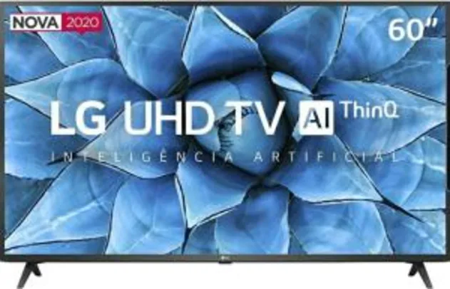 (AME R$2733) Smart TV LG 60'' 60UN7310 Ultra HD 4K - R$2762