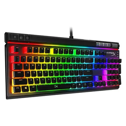 Teclado Mecânico Gamer HyperX Alloy Elite 2 RGB, Switch HyperX Red, US - HKBE2X-1X-US/G