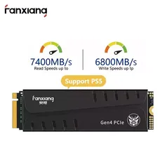 ( compatível PS5) SSD Fanxiang 7400 mb/s 1tb m2 nvme pcie 4.0x4