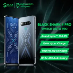 Shark 4 Pro Night Black, 8GB RAM, 128GB