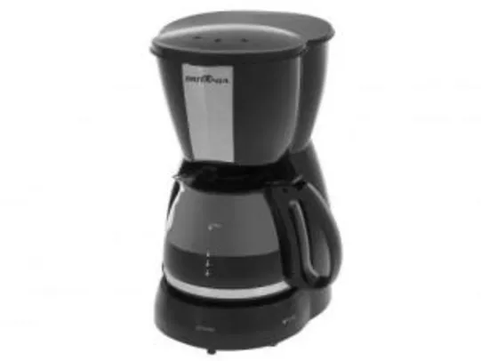 [MAGALUPAY - APP] Cafeteira Elétrica Britânia CP15 Xícaras - Preto e Inox - Volta R$10