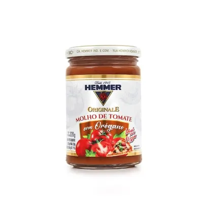 Molho de Tomate com Orégano Originale 320g Hemmer