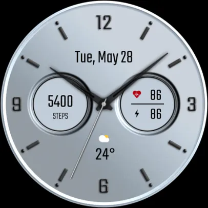 watch face DADAM58W Analog – WearOs