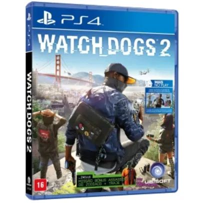 Jogo Watch Dogs 2 - PS4 - R$150