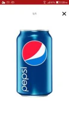 Refrigerante Pepsi lata 350ml | R$1