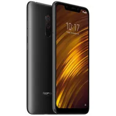 Smartphone Xiaomi Pocophone F1 64GB Versão Global Desbloqueado Azul ou Preto -R$1.549