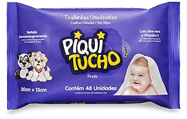 Toalhas Umedecidas Pratic 48 Unidades, Piquitucho