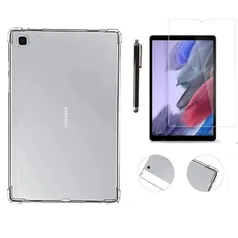 Capa Case Anti Impacto Compatível Com Tablet Samsung Galaxy Tab A7 Lite + Pelicula de Vidro + Caneta