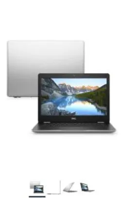Notebook Dell Inspiron i14-3481-U10S 7ª Geração Intel Core i3 4GB 1TB 14" Linux McAfee R$1999