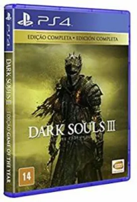 Dark Souls III The Fire Fades - Edição Completa - PlayStation 4 - R$100