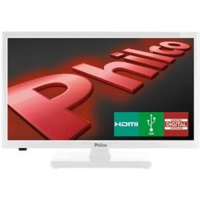 [Americanas] TV LED 20" Philco PH20U21DB HD Conversor Digital 2 HDMI 1 USB 60Hz R$551,52 á vista
