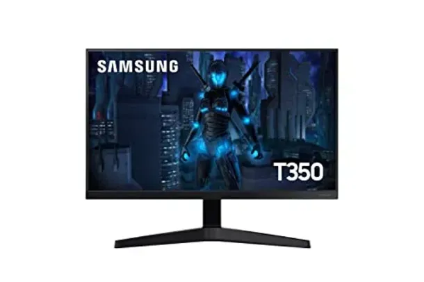 Monitor Gamer Samsung 27" FHD,75Hz, HDMI, VGA, Freesync,Preto, Série T350