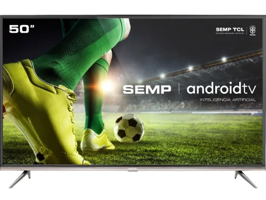 [APP] Smart TV Led 50" Semp SK8300 4K HDR Android Wi-Fi 3 HDMI 2 USB