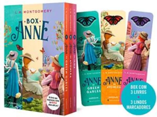 [PRIME] Box Anne - Anne de Green Gables, Anne de Avonlea e Anne da Ilha | R$82