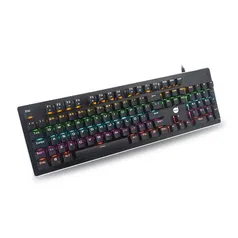 Teclado Gamer Dazz Orion RGB - Preto - Switch Gateron Blue - ABNT2