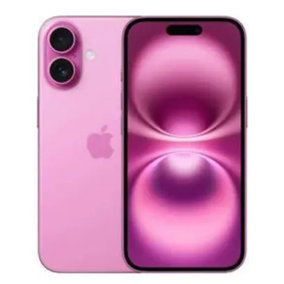 Foto do produto iPhone 16 Apple (128GB) Rosa, Tela De 6,1", 5G E Câmera De 48MP