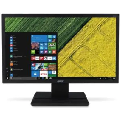 Monitor LED 24" Acer V246HL Full HD - Preto | R$450