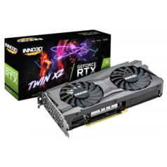 Placa de Vídeo INNO3D GeForce RTX 3060 TWIN X2, 12GB, GDDR6, DLSS, Ray Tracing, N30602-12D6-119032AH