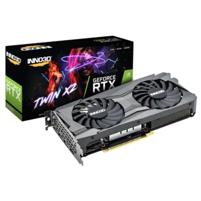 Placa de Vídeo INNO3D GeForce RTX 3060 TWIN X2, 12GB, GDDR6, DLSS, Ray Tracing, N30602-12D6-119032AH