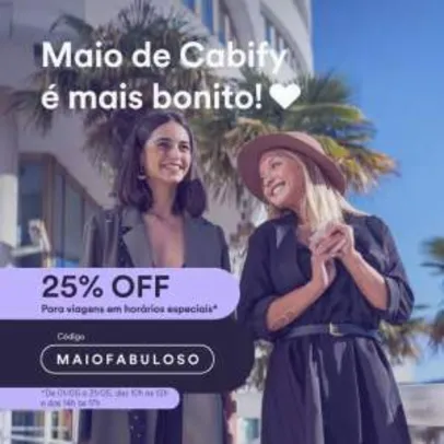[ CABIFY ] 25% Off - Porto Alegre