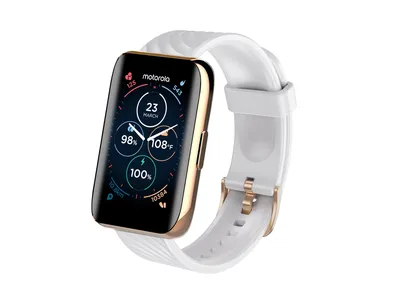 Foto do produto Motorola, Smartwatch Moto Watch 40, Rose Gold