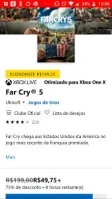 Far Cry® 5 - XBox - R$50