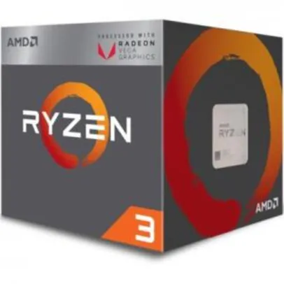 Processador AMD Ryzen 3 2200G 3.5Ghz Cache 6MB - R$403