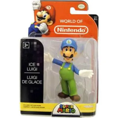 Boneco Nintendo Luigi Ice