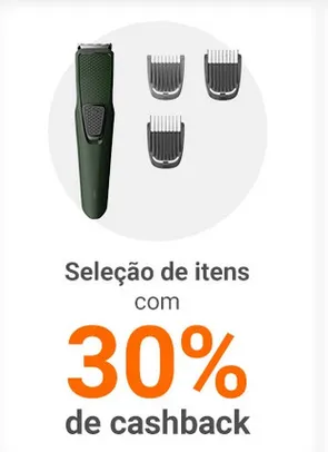 Lista de produtos - Compre e ganhe 30% de cashback no AME