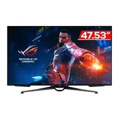 Monitor Gamer Asus ROG Swift PG48UQ, 47.5 Pol, OLED, 4K UHD, 1ms, 138Hz, G-Sync, HDMI/DP