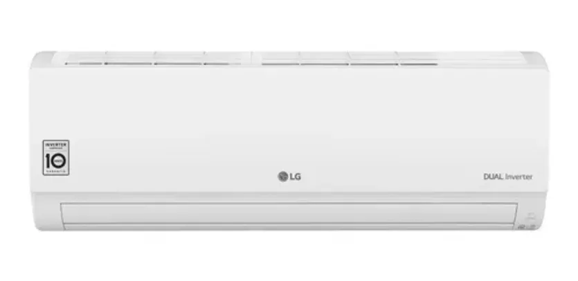 Ar condicionado LG Dual Inverter Voice split frio 9000 BTU branco 220V S4-Q09WA51