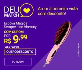 Escova Magica Sempre Liso By Sabrina Sato - Vbeauty  | R$10