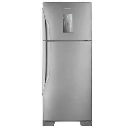 Refrigerador Panasonic BT50 Top Freezer 2 Porta Frost Free 435L Aço Escovado 127V NR-BT50BD3XA