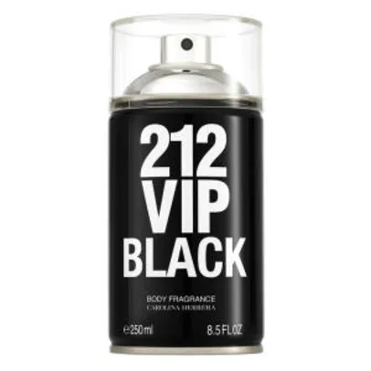 [C. Americanas] 212 Vip Men Black Carolina Herrera - Body Spray | R$134