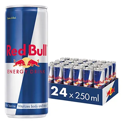 Energético Red Bull Energy Drink, 250ml (24 latas)