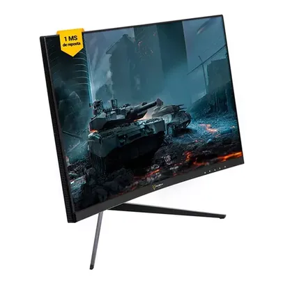 Monitor Gamer Husky Snow 23.6 LED Full HD, Curvo, 165Hz, 1ms, Ajuste de Ângulo - HGMT000