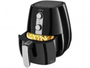 Fritadeira Elétrica Sem Óleo/Air Fryer Fama - Air Fry Preta 2,9L com Timer 110V - R$ 189