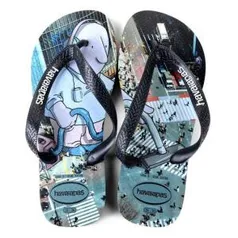 [APP] Chinelo Havaianas Harry Potter - Vermelho e Preto