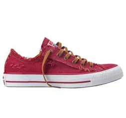 Tênis Converse All Star Jeans Vermelho