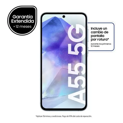 Foto do produto Samsung Galaxy A55 128gb 8GB Awesome Iceblue