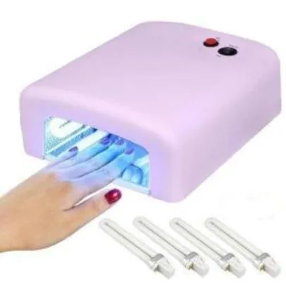Estufa Cabine Para Unhas De Gel 36w Secador Manicure | R$32